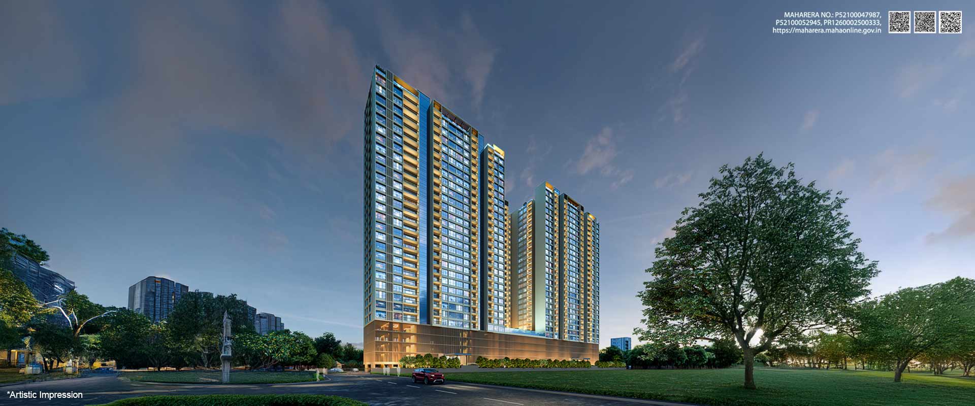 Kumar Parth Towers - banner
